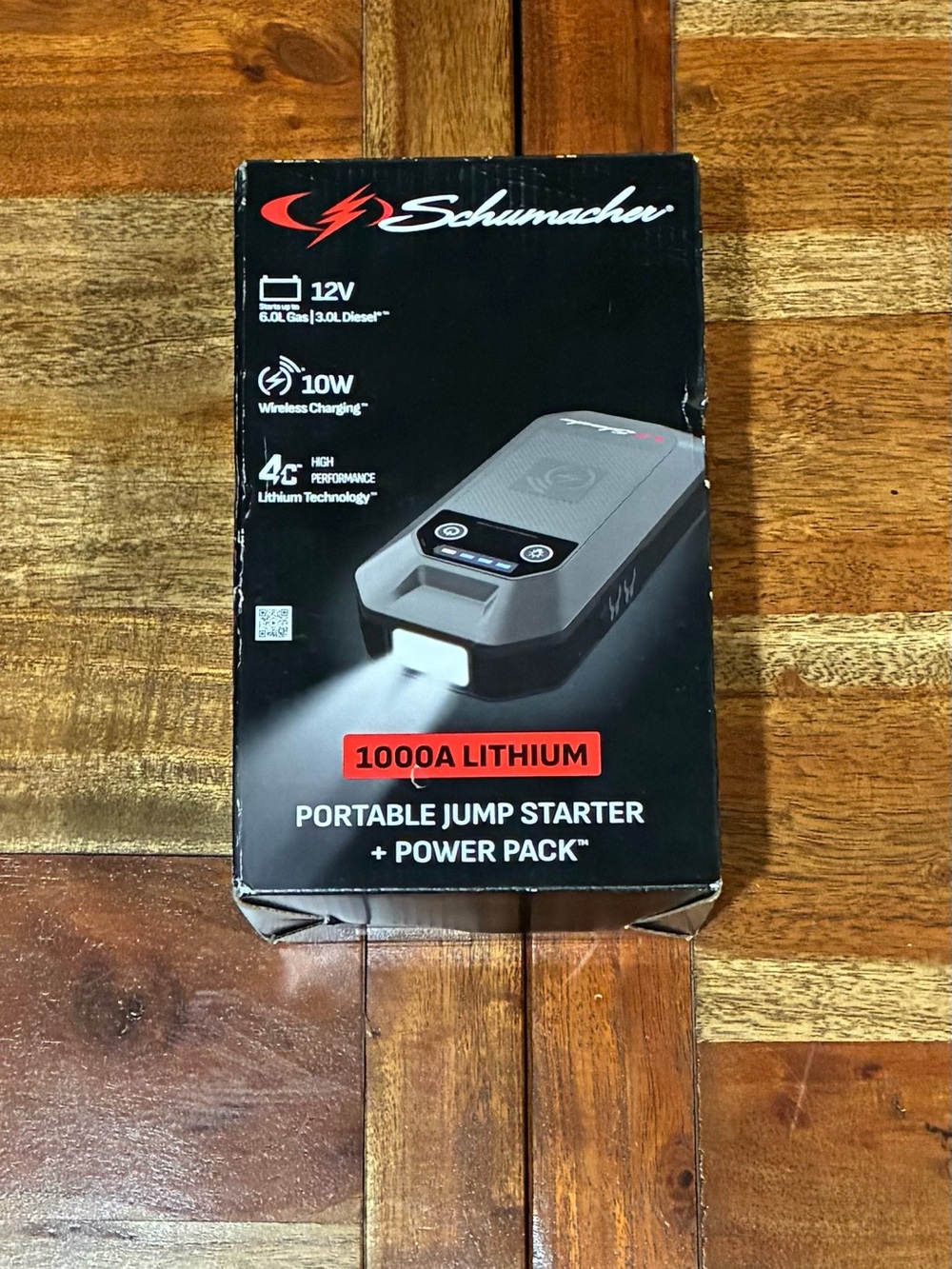 Schumacher Portable Jump Starter Box - Black/Red
